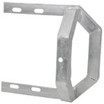 Heavy Duty Galvanised Mitre Cradle Brackets 