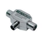 Die-cast Aluminium Radio/TV Splitter 1 Plug - 2 Socket