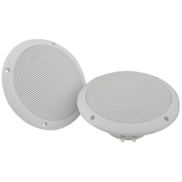 Pair Of 100w 8ohms 6.5'' Water Resistant Ceiling Speakers
