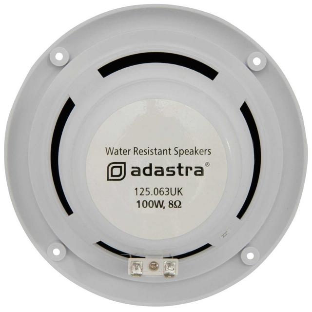 Pair Of 100W 8 ohm  Water Resistant Ceiling Speakers - White - thumbnail image 4