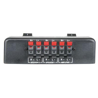 2-Way Loudspeaker Selector - Black 