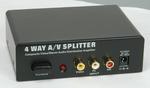 4-Way A/V Distribution Amplifier