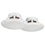 Pair of Humidity-proof 4ohm 50W Flush-Mount Ceiling Speakers