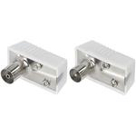Right Angle Coaxial Antenna Plug And Right Angle Female