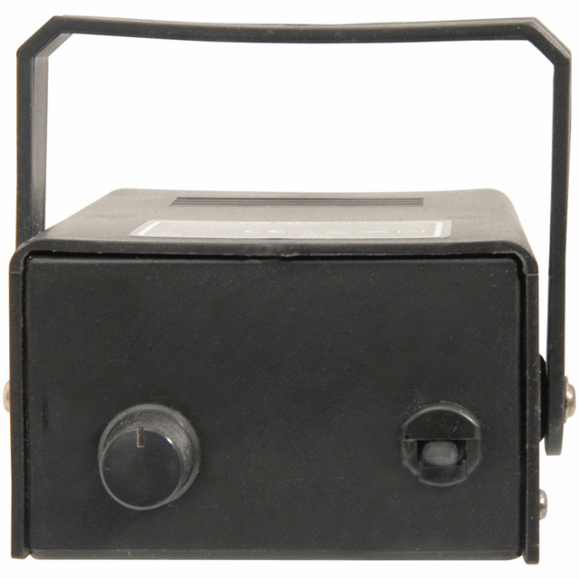 20W Mini Strobe Black Housing And Mounting Bracket - Rear - thumbnail image 2