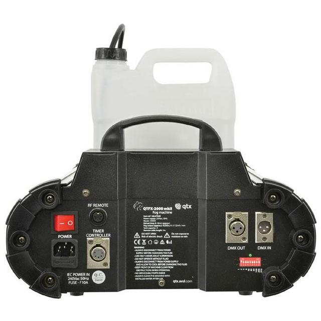 QTX High Power Fog Machine 2000W - thumbnail image 2