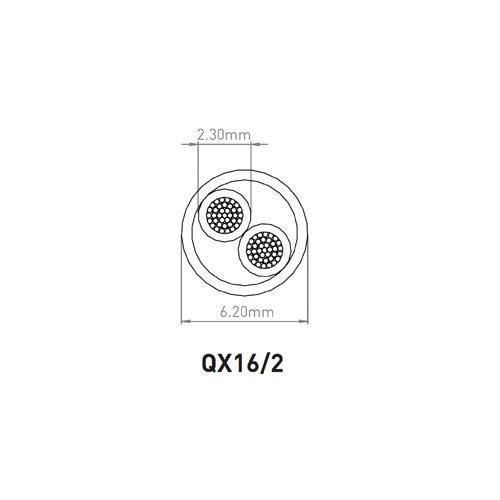 QED QX16/2 Pure Copper Flame Retardant Speaker Cable - thumbnail image 2