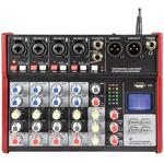 Citronic CSM-6 4 6 Channel Mixer with USB and BT
