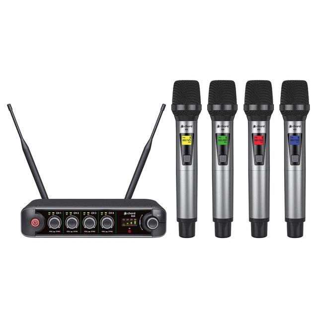 Quad Wireless Headset & Tie Clip and Microphone System - thumbnail image 2