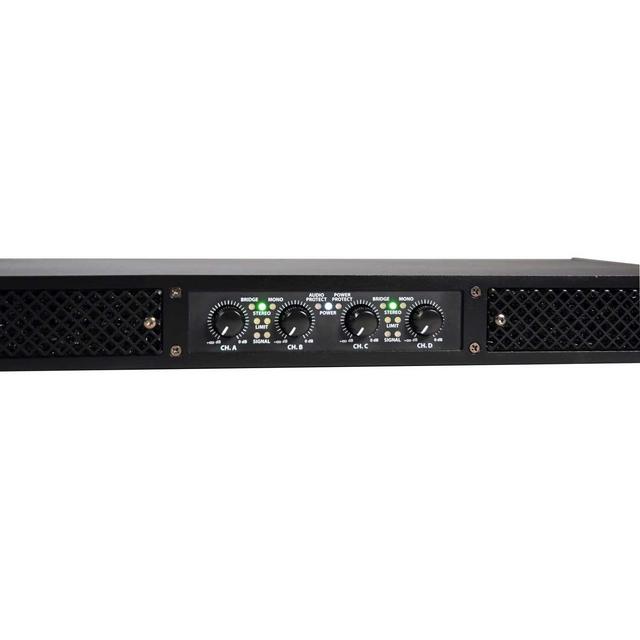 Citronic D4350 D-Series Quad Power Amplifier 4 x 350W - thumbnail image 4