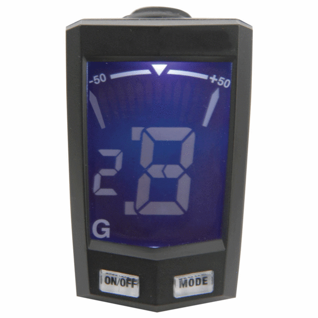 Clip On Multi-Tuner With Large LCD Display