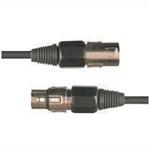 12m Microphone Lead XLR Plug To XLR Socket <b>Various Colours</b>