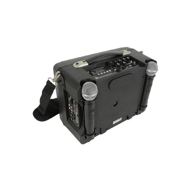 QTX Portable Desktop PA With Bluetooth & Two Microphones - thumbnail image 2