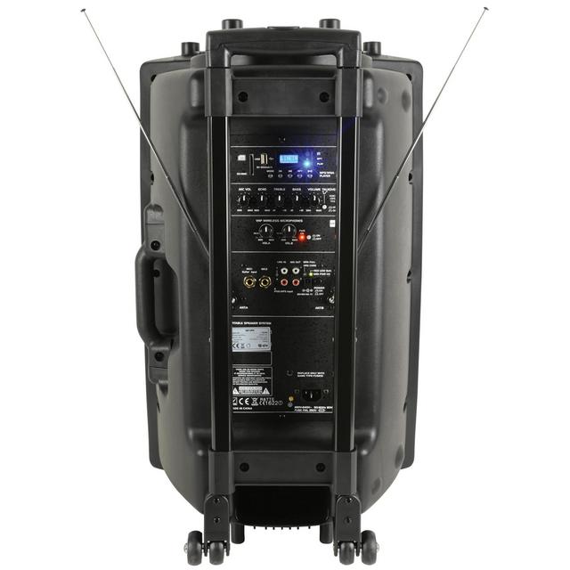 Portable PA System With 2 x Wireless Microphones 200W or 250W - thumbnail image 4