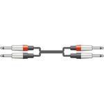 Classic 2 x 6.3mm to 2 x 6.3mm Mono Jack Leads