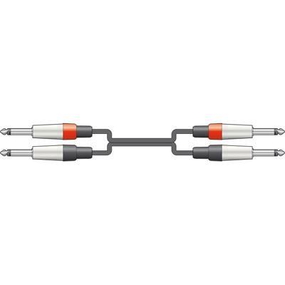 Classic 2 x 6.3mm to 2 x 6.3mm Mono Jack Leads