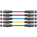 1.5m XLR Plug to XLR Socket - <b>Various Colours</b>