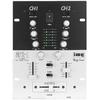 DJ Mixer 2 Stereo Input Channels Each with Gain Control and 2-Way equalizer