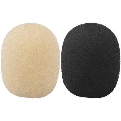 Microphone Windshield 4pcs Beige or Black foam 4-6mm