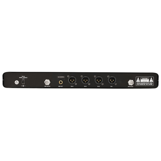 Omnitronic UHF-304 4-Channel Wireless Mic System - thumbnail image 3