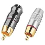 High End RCA Plug 8mm packs of 2