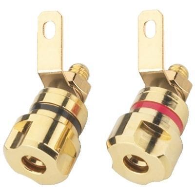 Monacor BP-405G Pair of Speaker Pole Terminals