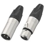 Neutrik XLR Connector in a new design 3 Poles 3.5-8mm