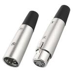 XLR Connector, 5 pole Plug 7mm