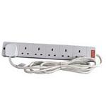 6-way Extension Lead With Surge Protection - 5m -