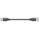 USB 2.0 A Plug to A Socket Leads - Black 1.8M or 5.0M