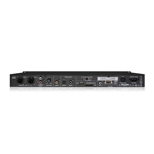 PC1000RMKII CD/MP3/SD/USB/RS232 Media and CD Player 1U