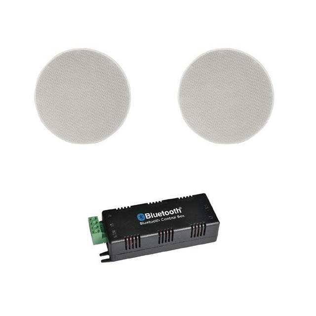 Bluetooth Amplifier 2 x 6.5 Ceiling Speakers Multi Room