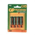 Rechargeable NiMH 4 x AA 1.2V/2700mAh Batteries