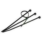 100mm x 3mm Black Cable Ties