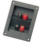 4 Way Square Terminal Plate Binding Post