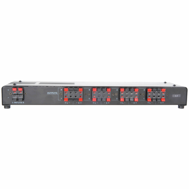 8-way loudspeaker selector 