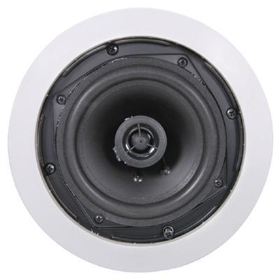 2-Way 100v Line & 8 Ohm Ceiling Speaker  2.5/5/10/15/20W - 8 Ohm 50W