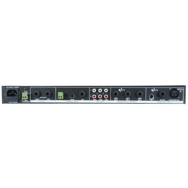 1U Mic/Line Rack Mixer