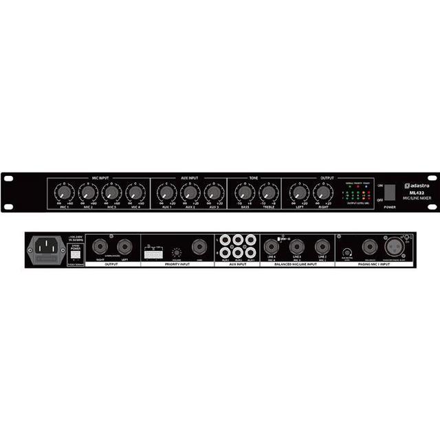 1U Mic/Line Rack Mixer - thumbnail image 3