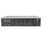 100V Mixer Amplifier with 4-zone Paging