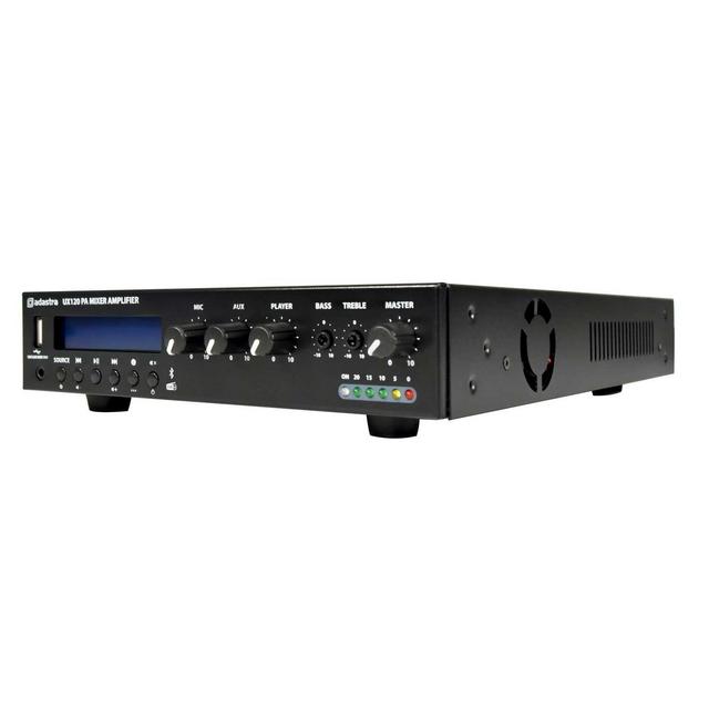 Adastra 120W Compact 100V Mixer Amplifier with Bluetooth - thumbnail image 6