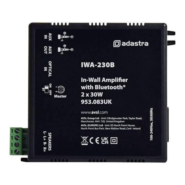 IWA In-Wall Amplifiers with Bluetooth