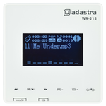 WA-215 Wall Mount Amplifier + Media Player with Bluetooth