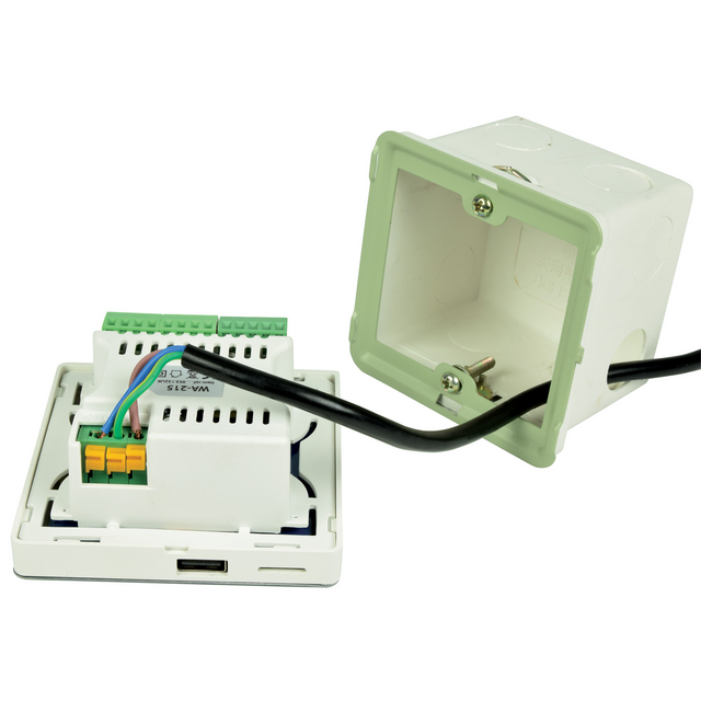 WA-215 Wall Mount Amplifier + Media Player with Bluetooth - thumbnail image 3