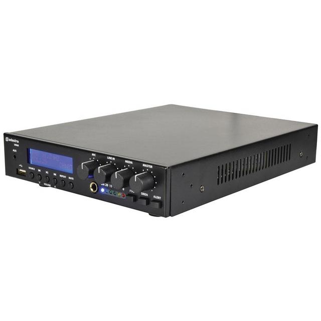 60W Ultra Compact MixerAmplifier 100V USB/FM/BT