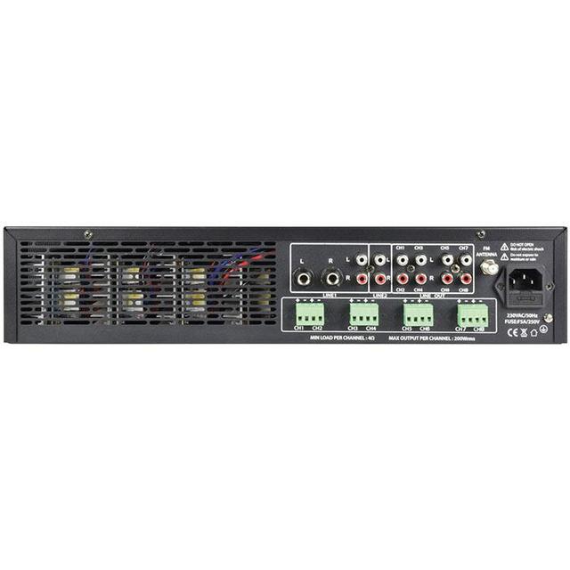 Adastra A-series Multi Zone Stereo Amplifiers 4 x 2 x 200W - thumbnail image 2