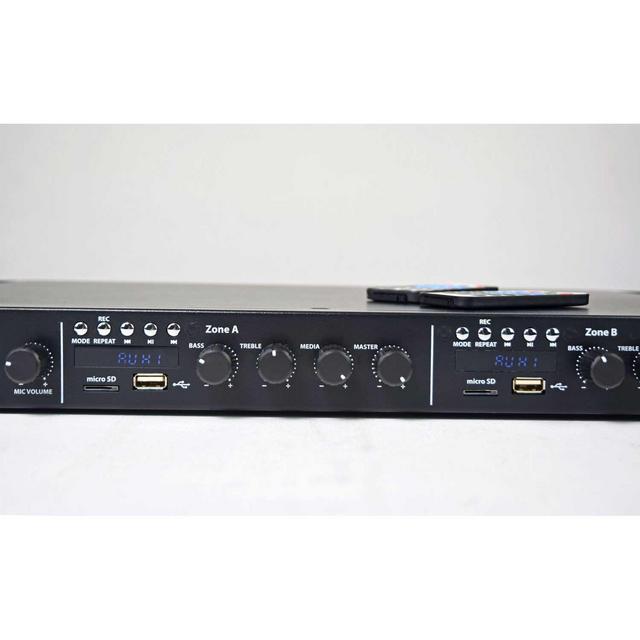 Adastra Dual Stereo Mixer-Amplifier - 4  160W - thumbnail image 3