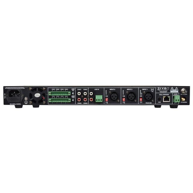 AdastraRM4460 Zoning 100V Mixer Amp - 460W - thumbnail image 2
