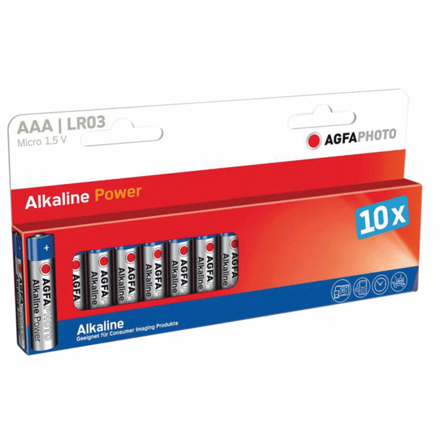 AGFA Photo AAA Alkaline 4 Pack