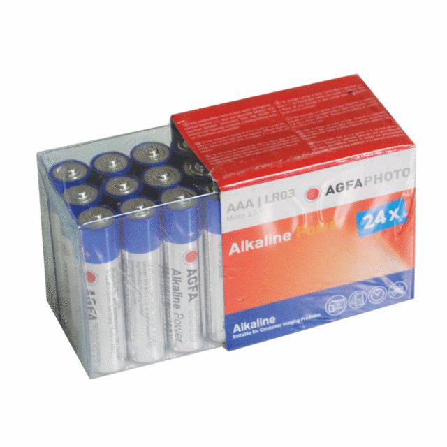 AGFA UPVC AAA Alkaline 24 Pack
